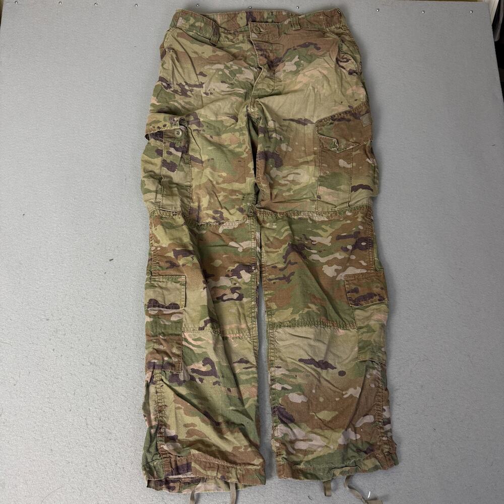US Army FRACU OCP Multicam Combat Cargo Pants Medium Regular FR Insect Shield